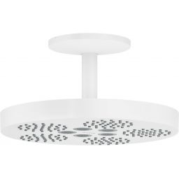 Axor One deszczownica 28 cm okrągła z ramieniem sufitowym biały mat 48493700