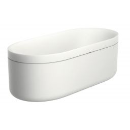 Axor Suite wanna wolnostojąca 190x85 cm owalna biały mat 42005000