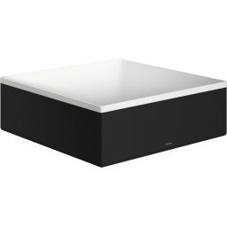 Axor Suite umywalka 28,5x28,5 cm nablatowa kwadratowa biały/czarny mat 42002670