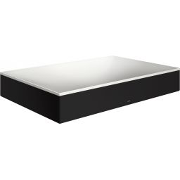 Axor Suite umywalka 60x40 cm nablatowa prostokątna biały/czarny mat 42004670