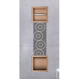 Balneo Wall Box Paper 2 uchwyt na papier toaletowy wnękowy miedź B0301040302-1
