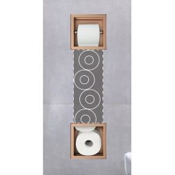 Balneo Wall Box Paper 2 uchwyt na papier toaletowy wnękowy miedź B0301040302-1