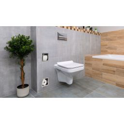 Balneo Wall-Box Paper Black uchwyt na papier toaletowy czarny PB-BL2