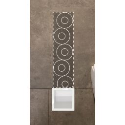 Balneo Wall-Box Paper 3 White magazynek na papier toaletowy wnękowy biały PB-WH3