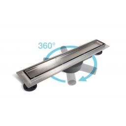 Balneo 360 Drain odpływ prysznicowy 80 cm liniowy stal inox 360-800