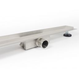 Balneo Duplex Next odpływ liniowy 60 cm stalowy Virgin/pod płytkę DUPLEX60N