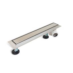 Balneo Side-Drain odpływ prysznicowy 80 cm liniowy stal inox SD800