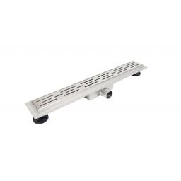 Balneo Decor Next odpływ liniowy 100 cm stalowy Stripes STRIPES100N