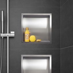 Balneo Wall-Box One Inox półka wnękowa 30x30x7 cm stal nierdzewna OB-IN1