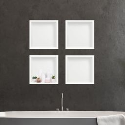 Balneo WallBox One White półka wnękowa 60x30x7 cm biała OB-WH3