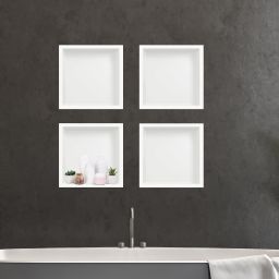 Balneo Wall-Box One White półka wnękowa 30x30x7 cm biała OB-WH1