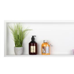 Balneo Wall-Box No Rim White półka wnękowa 30x90x10 cm biała OB-WH6-NR