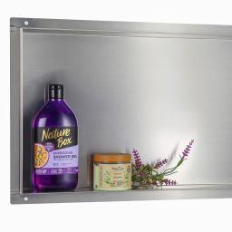 Balneo Wall-Box No Rim Inox półka wnękowa 30x90x7 cm inox OB-IN5-NR