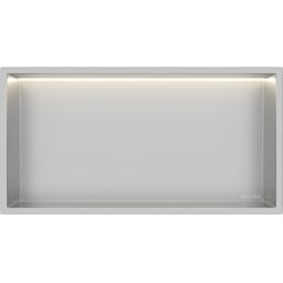 Balneo Wall Box LED Inox półka wnękowa 60 cm inox B0101010109-2