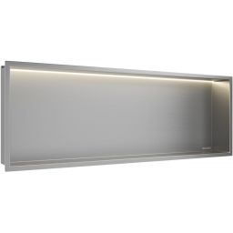 Balneo Wall Box LED Inox półka wnękowa 90 cm inox B0101010109-3