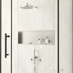 Balneo Wall Box LED Inox półka wnękowa 90 cm inox B0101010109-3