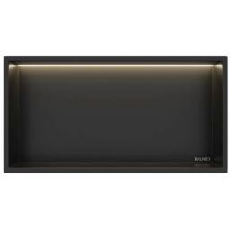 Balneo Wall Box półka wnękowa 60 cm czarna B0101020109-2