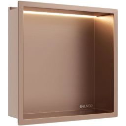 Balneo Wall Box półka wnękowa 30 cm miedziana B0101040109-1