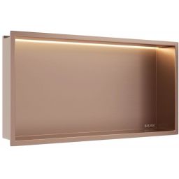 Balneo Wall Box półka wnękowa 60 cm miedziana B0101040109-2