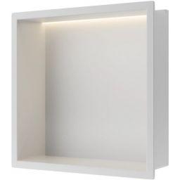Balneo Wall Box półka wnękowa 30 cm biała B0101050109-1