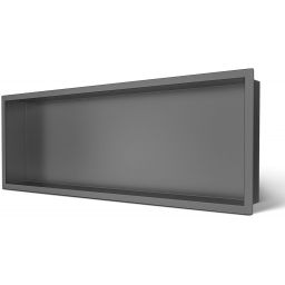 Balneo półka wnękowa 90x30x7 cm gun metal B0101060304-8