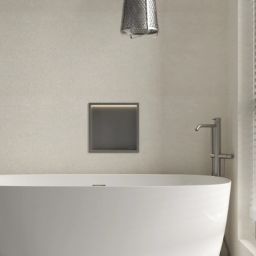 Balneo Wall Box półka wnękowa 30 cm gun metal B0101080109-1