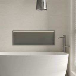 Balneo Wall Box półka wnękowa 90 cm gun metal B0101080109-3