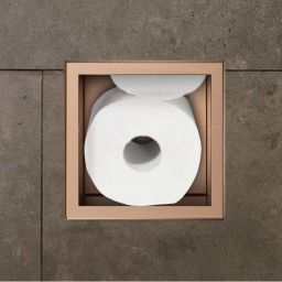 Balneo Wall Box Paper 3 półka wnękowa na papier toaletowy 72 cm miedziana B0301040303-1