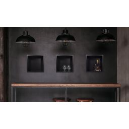 Balneo Wall-Box One Black półka wnękowa 30x30x7 cm czarna OB-BL1