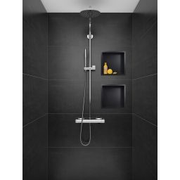 Balneo Wall-Box One Black półka wnękowa 60x30x7 cm czarna OB-BL3