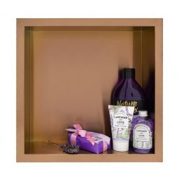 Balneo Wall-Box One Copper/Miedź półka wnękowa 30x30x7 cm miedź OB-CO1