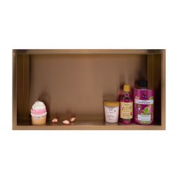 Balneo Wall-Box One Copper/Miedź półka wnękowa 60x30x10 cm miedź OB-CO4