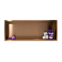 Balneo Wall-Box One Copper/Miedź półka wnękowa 90x30x10 cm miedź OB-CO6