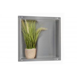 Balneo Wall-Box No Rim Inox półka wnękowa 30x30x7 cm inox OB-IN1-NR