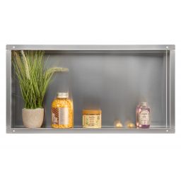 Balneo Wall-Box No Rim Inox półka wnękowa 30x60x10 cm inox OB-IN4-NR