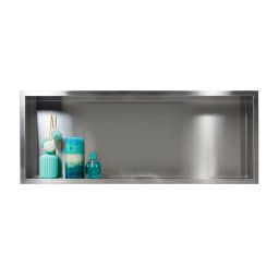 Balneo Wall-Box One Inox półka wnękowa 90x30x10 cm stal nierdzewna OB-IN6