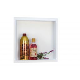 Balneo Wall-Box No Rim White półka wnękowa 30x30x10 cm biała OB-WH2-NR