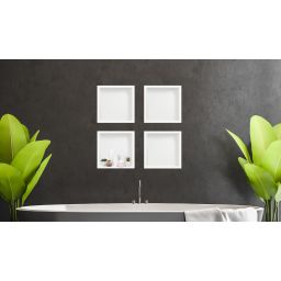 Balneo WallBox One White półka wnękowa 60x30x7 cm biała OB-WH3