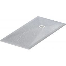 Balneo Stone Tray brodzik 100x90 cm prostokątny kompozyt jasnoszary STFLG9010025