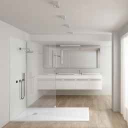 Balneo Stone Tray brodzik 120x80 cm prostokątny kompozyt biały STFWH8012025