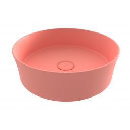 Bocchi Sottile Slim Line umywalka 38x38 cm okrągła różowa 1478-032-0125