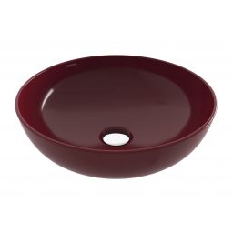 Outlet - Bocchi Sottile Slim Line umywalka 37,9x37,9 cm okrągła nablatowa 1494-072-0125