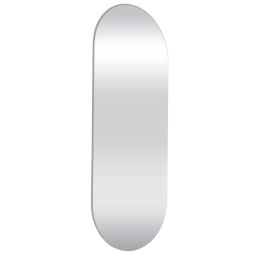 BD Art Luna lustro 40x100 cm owalne z oświetleniem biały 301210000058