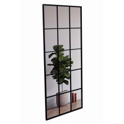 BD Art Szprosy lustro 60x160 cm prostokątne czarny 301210000327