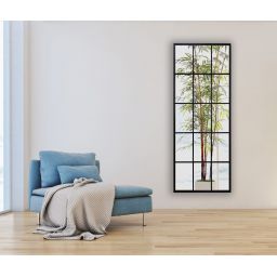 BD Art Szprosy lustro 60x160 cm prostokątne czarny 301210000327