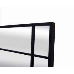 BD Art Szprosy lustro 70x100 cm prostokątne czarny 301210000328