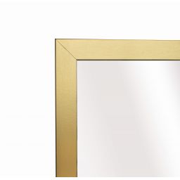 BD Art lustro stojące do garderoby 155x36 cm prostokątne złote 301120000050