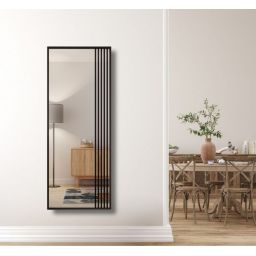 BD Art Szprosy III lustro 70x100 cm prostokątne czarny 301210000402