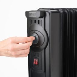 Black+Decker BXRA2000E grzejnik olejowy 2000 W czarny ES9350060B