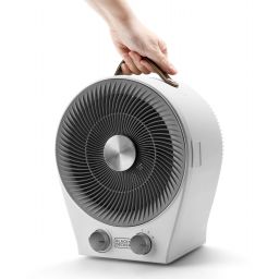 Black+Decker BXFSH2000E termowentylator 2w1 przenośny 1000-2000 W biały ES9460060B